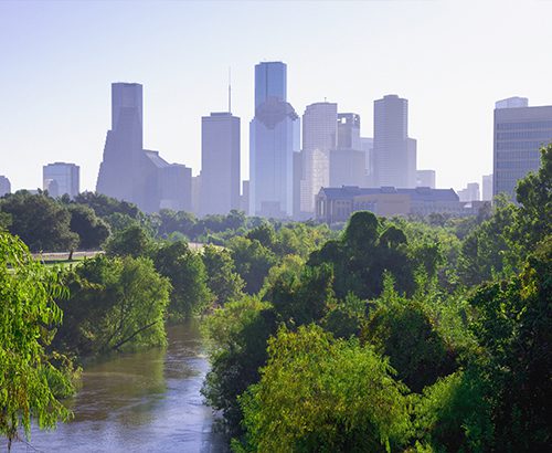 Cityscape of Houston, Texas