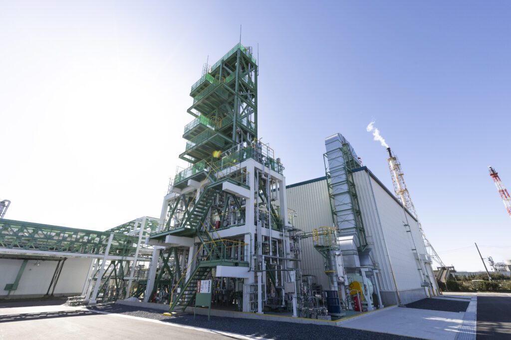 Chemical recycling facility in Japan
